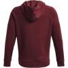 imageUnder Armour Mens Sportstyle Elite Utility Full Zip690 Chestnut Red   Onyx White