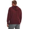 imageUnder Armour Mens Sportstyle Elite Utility Full Zip690 Chestnut Red   Onyx White