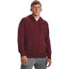 imageUnder Armour Mens Sportstyle Elite Utility Full Zip690 Chestnut Red   Onyx White