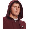 imageUnder Armour Mens Sportstyle Elite Utility Full Zip690 Chestnut Red   Onyx White