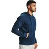 imageUnder Armour Mens Sportstyle Elite Utility Full ZipAcademy Blue 408Onyx White