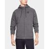 imageUnder Armour Mens Sportstyle Elite Utility Full ZipCharcoal Light Heather 020Black