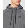 imageUnder Armour Mens Sportstyle Elite Utility Full ZipCharcoal Light Heather Black