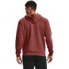 imageUnder Armour Mens Sportstyle Elite Utility Full ZipCinna Red 688Onyx White