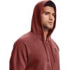 imageUnder Armour Mens Sportstyle Elite Utility Full ZipCinna Red 688Onyx White