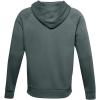 imageUnder Armour Mens Sportstyle Elite Utility Full ZipLichen Blue 424Onyx White