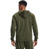 imageUnder Armour Mens Sportstyle Elite Utility Full ZipMarine Od Green 390Onyx White