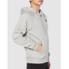 imageUnder Armour Mens Sportstyle Elite Utility Full ZipMod Gray Light Heather 011Onyx White