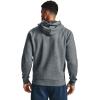 imageUnder Armour Mens Sportstyle Elite Utility Full ZipPitch Gray Light Heather 012Onyx White