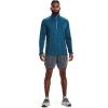 imageUnder Armour Mens Tech 20 12 Zip420 Capri  Petrol Blue  Black