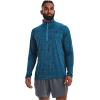 imageUnder Armour Mens Tech 20 12 Zip420 Capri  Petrol Blue  Black