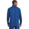 imageUnder Armour Mens Tech 20 12 Zip471 Blue Mirage  Cyber Blue  Black
