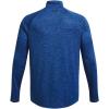 imageUnder Armour Mens Tech 20 12 Zip471 Blue Mirage  Cyber Blue  Black