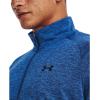 imageUnder Armour Mens Tech 20 12 Zip471 Blue Mirage  Cyber Blue  Black