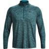 imageUnder Armour Mens Tech 20 12 Zip716 Tourmaline Teal   Black
