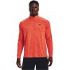 imageUnder Armour Mens Tech 20 12 Zip877 After Burn  Orange Blast  Black