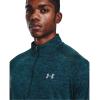 imageUnder Armour Mens Tech 20 12 ZipDark Cyan 463Mod Gray