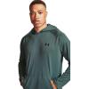 imageUnder Armour Mens Tech 20 HoodieLichen Blue 424Black