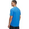 imageUnder Armour Mens Tech 20 VNeck ShortSleeve TShirt403 Blue Atlantis   Black