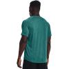 imageUnder Armour Mens Tech 20 VNeck ShortSleeve TShirtCerulean 452Black