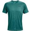 imageUnder Armour Mens Tech 20 VNeck ShortSleeve TShirtCerulean 452Black