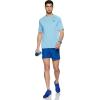 imageUnder Armour Mens Tech 20 VNeck ShortSleeve TShirtEther Blue 452Academy Blue