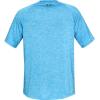 imageUnder Armour Mens Tech 20 VNeck ShortSleeve TShirtEther Blue