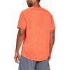 imageUnder Armour Mens Tech 20 VNeck ShortSleeve TShirtOrange Glitch 882Pitch Gray