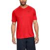 imageUnder Armour Mens Tech 20 VNeck ShortSleeve TShirtRed