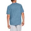 imageUnder Armour Mens Tech 20 VNeck ShortSleeve TShirtThunder 407Petrol Blue