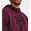 imageUnder Armour mens Armour Fleece Big Logo Hoodie600 Dark Maroon   Black