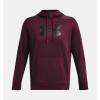 imageUnder Armour mens Armour Fleece Big Logo Hoodie600 Dark Maroon   Black