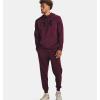 imageUnder Armour mens Armour Fleece Big Logo Hoodie600 Dark Maroon   Black