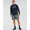 imageUnder Armour mens Armour Fleece Big Logo HoodieAcademy Blue 408Black
