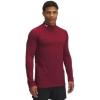 imageUnder Armour Mens ColdGear Fitted MockCardinalWhite