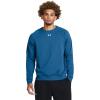 imageUnder Armour Mens Rival Fleece Crew406 Photon Blue   White