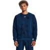 imageUnder Armour mens Rival Fleece Printed Crew426 Varsity Blue   White