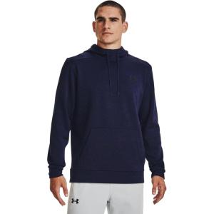 imageUnder Armour Mens Armourfleece Twist Hoodie410 Midnight Navy   Black
