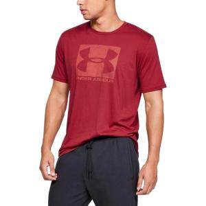imageUnder Armour Mens Big Logo Short Sleeve TShirtAruba Red Coho