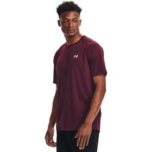 imageUnder Armour Mens Big Logo Short Sleeve TShirtDark Maroon 602White