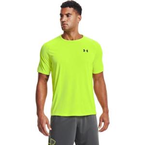 imageUnder Armour Mens Big Logo Short Sleeve TShirtHighvis Yellow 731Black