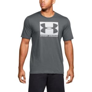 imageUnder Armour Mens Big Logo Short Sleeve TShirtPitch Gray