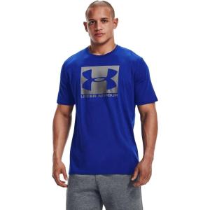 imageUnder Armour Mens Big Logo Short Sleeve TShirtRoyal 400Graphite