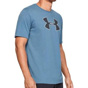 imageUnder Armour Mens Big Logo Short Sleeve TShirtThunder 407Black