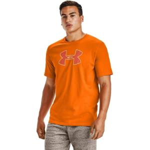imageUnder Armour Mens Big Logo Short Sleeve TShirtVibe Orange 850Rich Orange