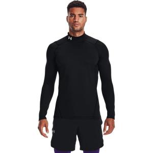 imageUnder Armour Mens ColdGear Fitted Mock002 Black   White
