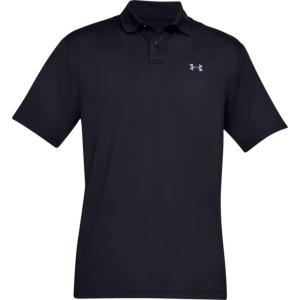 imageUnder Armour Mens Performance 20 Golf PoloBlack 001Pitch Gray