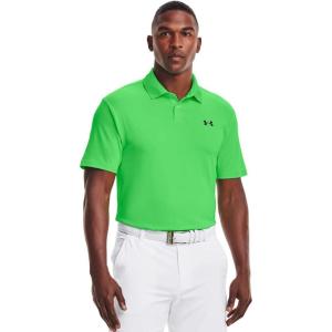 imageUnder Armour Mens Performance 20 Golf PoloStadium Green 342Pitch Gray