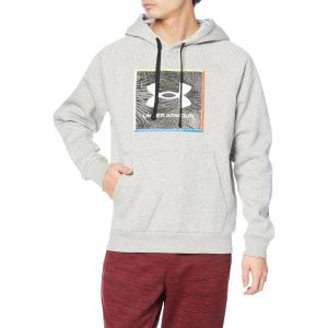 imageUnder Armour Mens Rival Fleece Graphic HoodieGrey