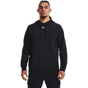 imageUnder Armour Mens Rival Fleece Sportstyle Logo Hoodie001 Black   White